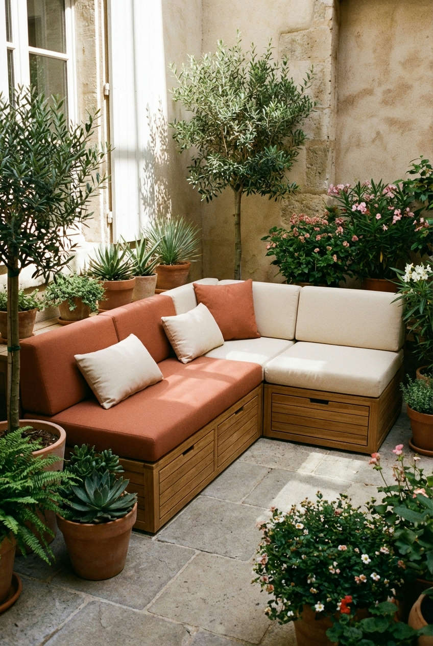 Multi-functional Furniture for Compact Patios