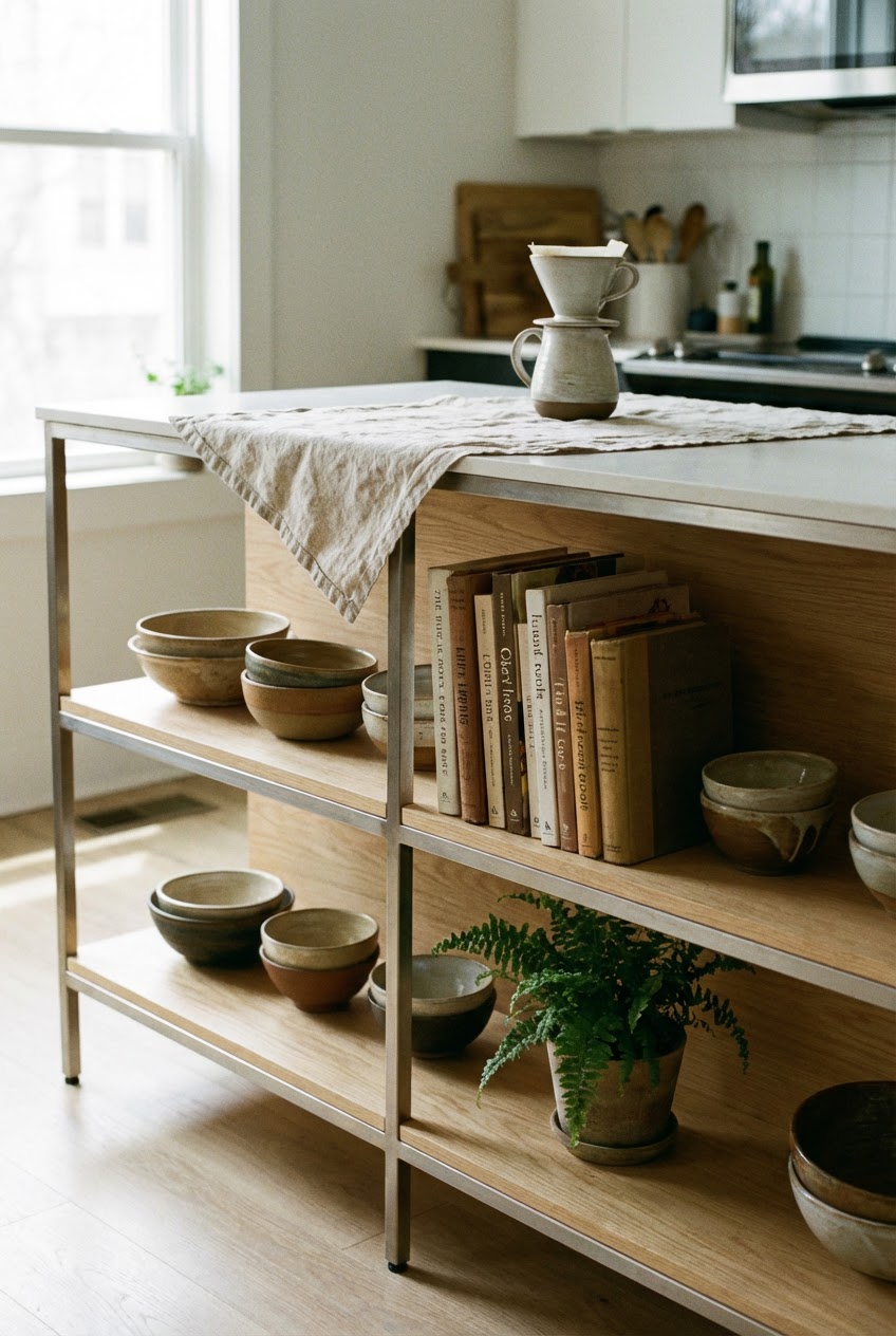 Curated Open Shelving