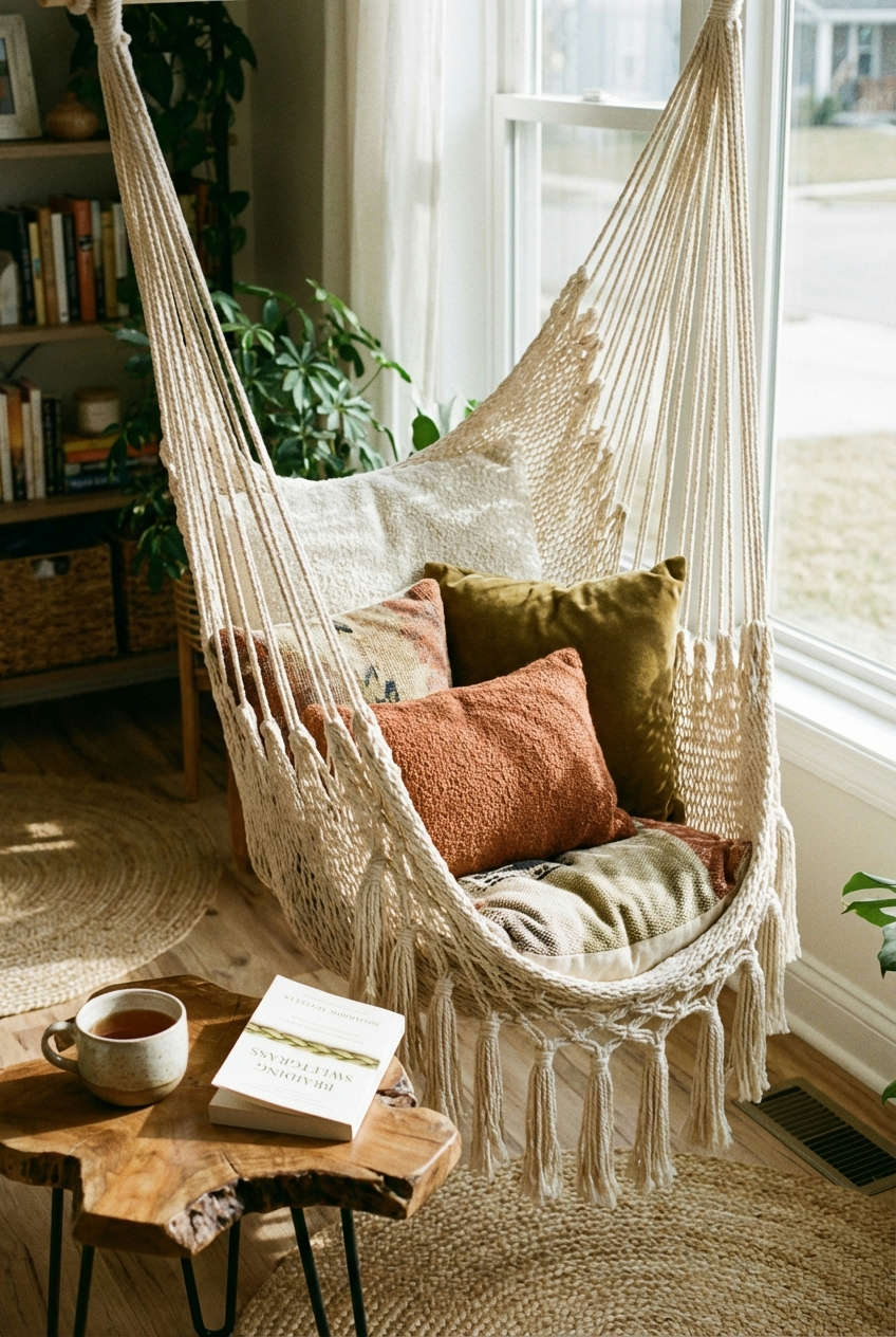 Cozy Reading Nook Creation