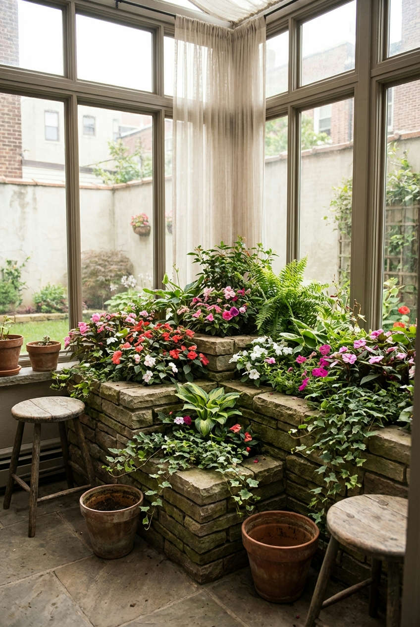 Tiered Garden Beds for Visual Interest