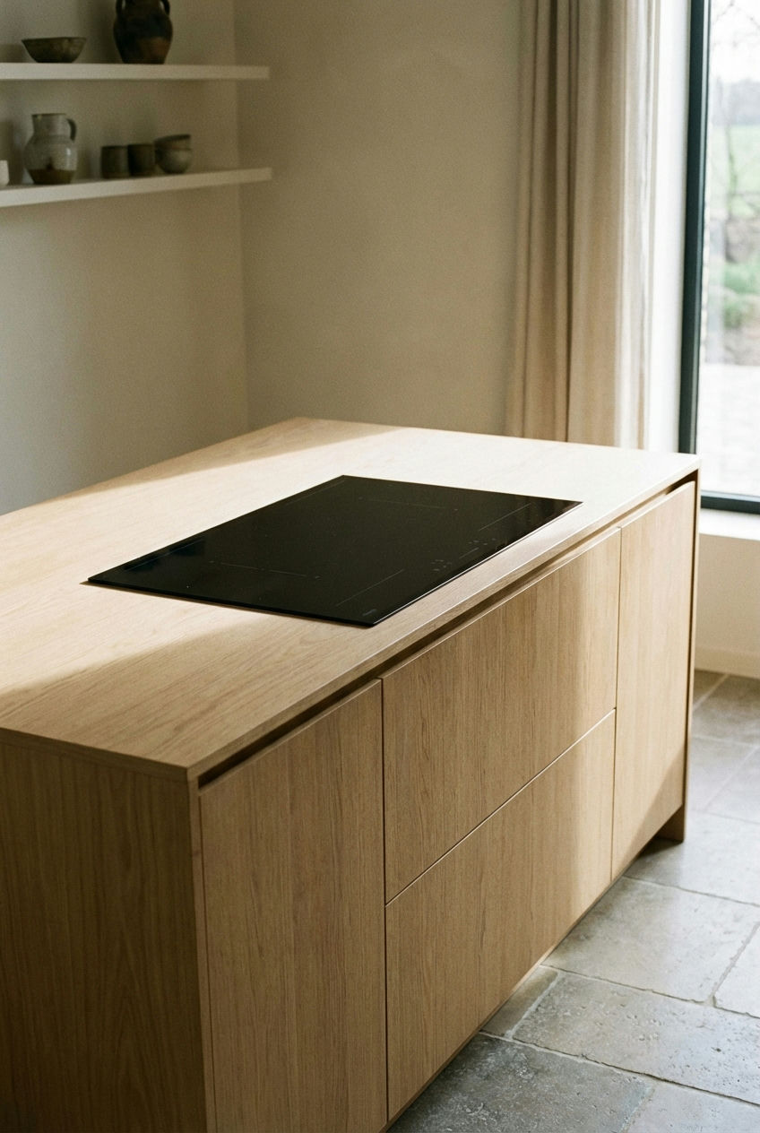 Integrated Induction Cooktop