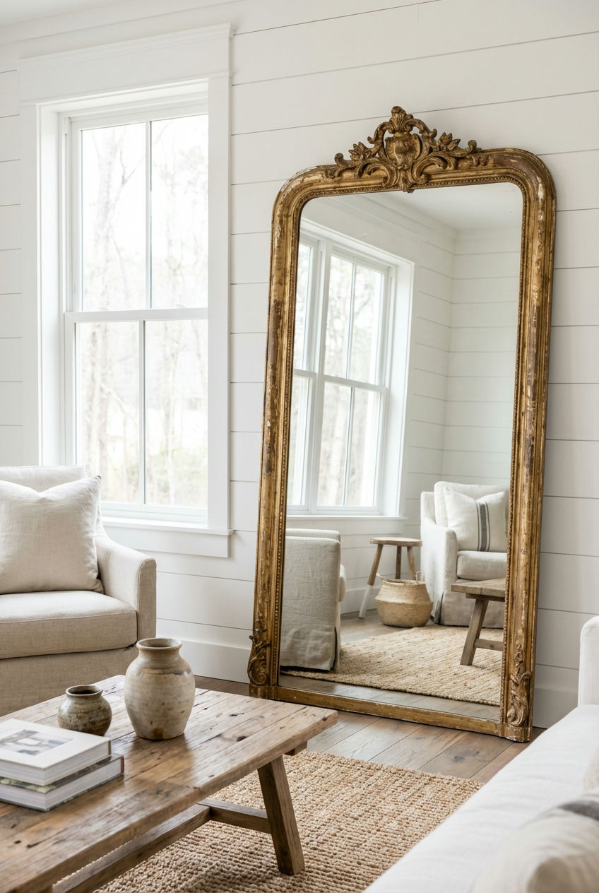Antique-Inspired Mirrors