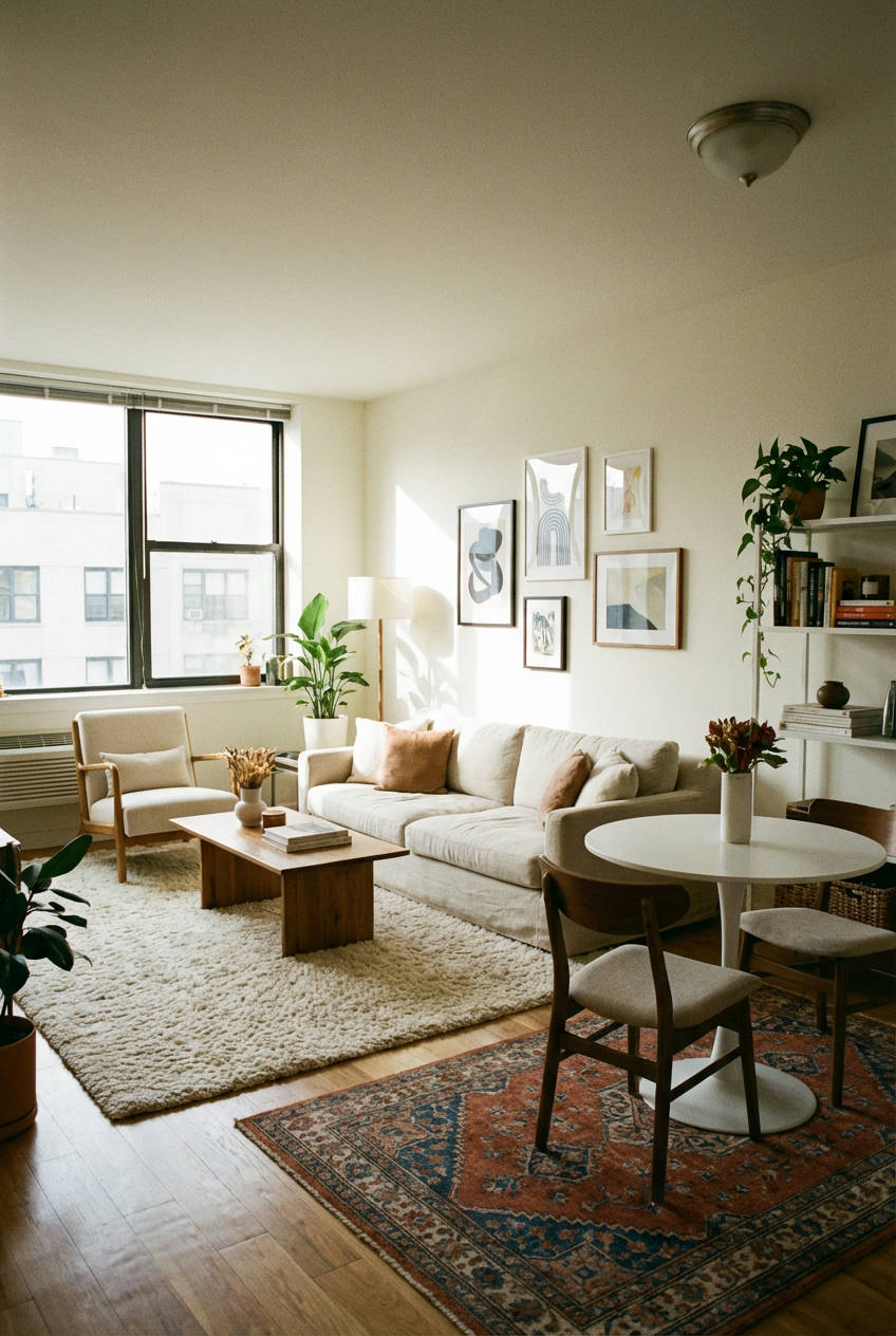 Smart Zone Layout with Area Rugs