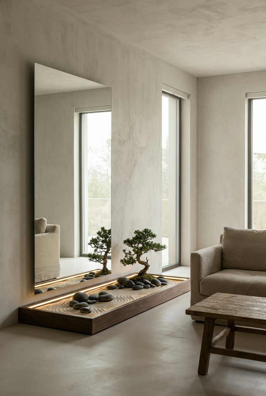 Zen Garden Reflection