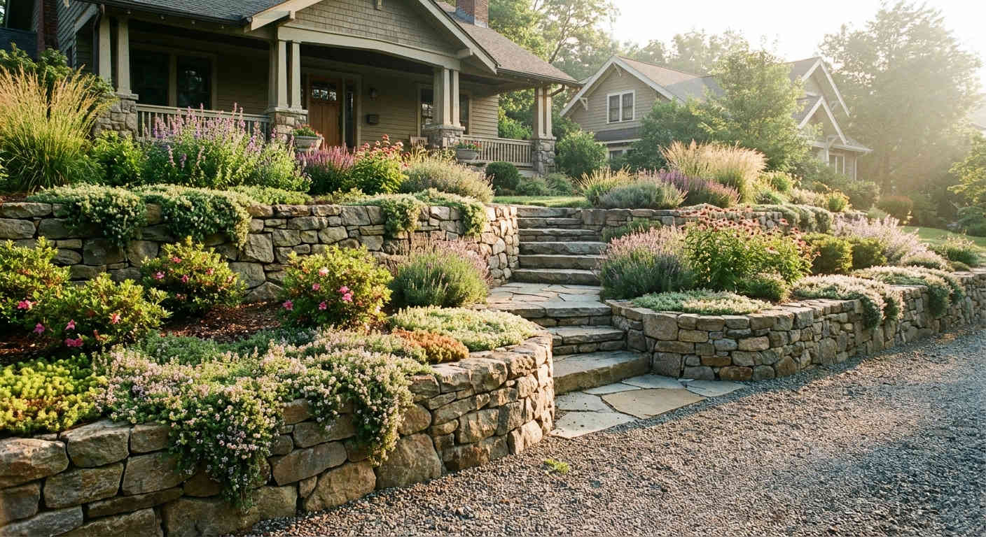 Sloped-Terrain-Terracing