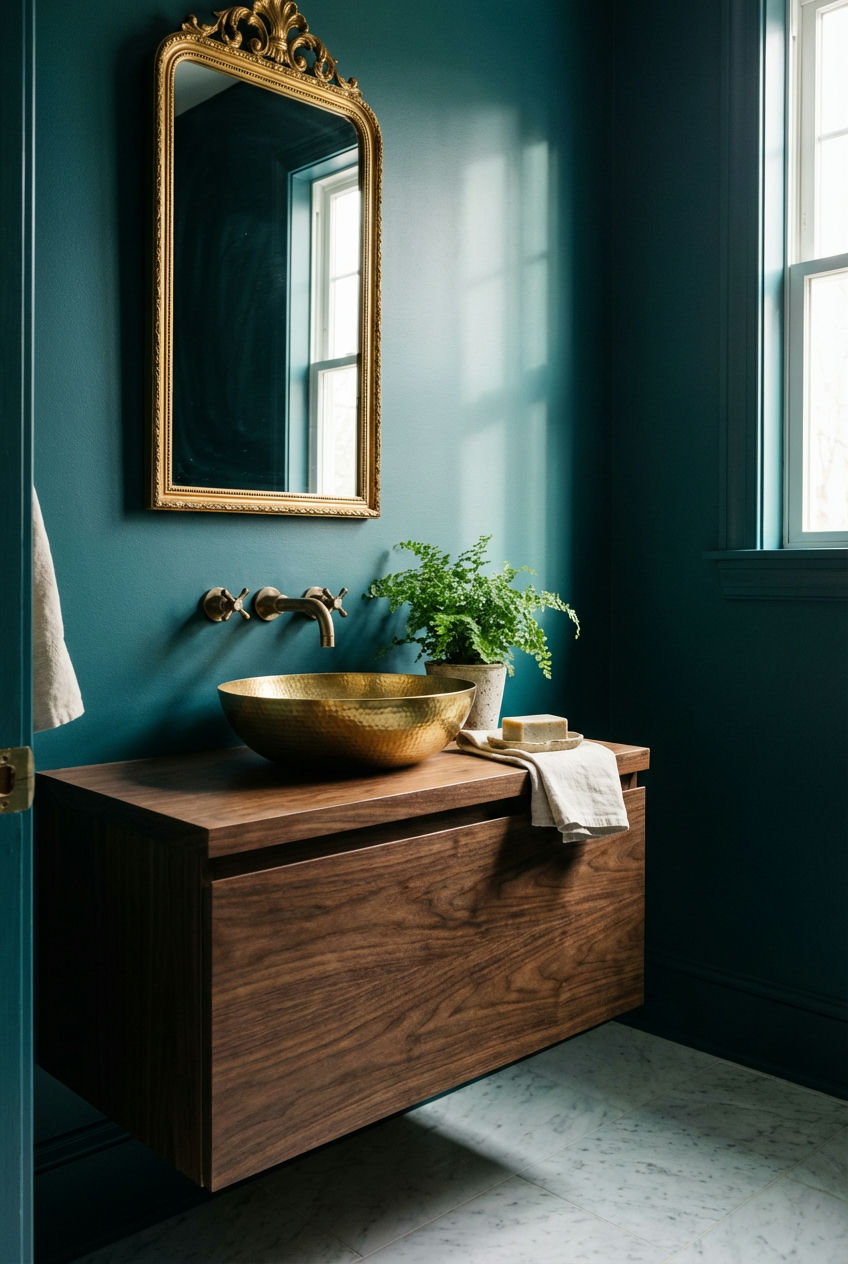 Deep Teal Jewel Box