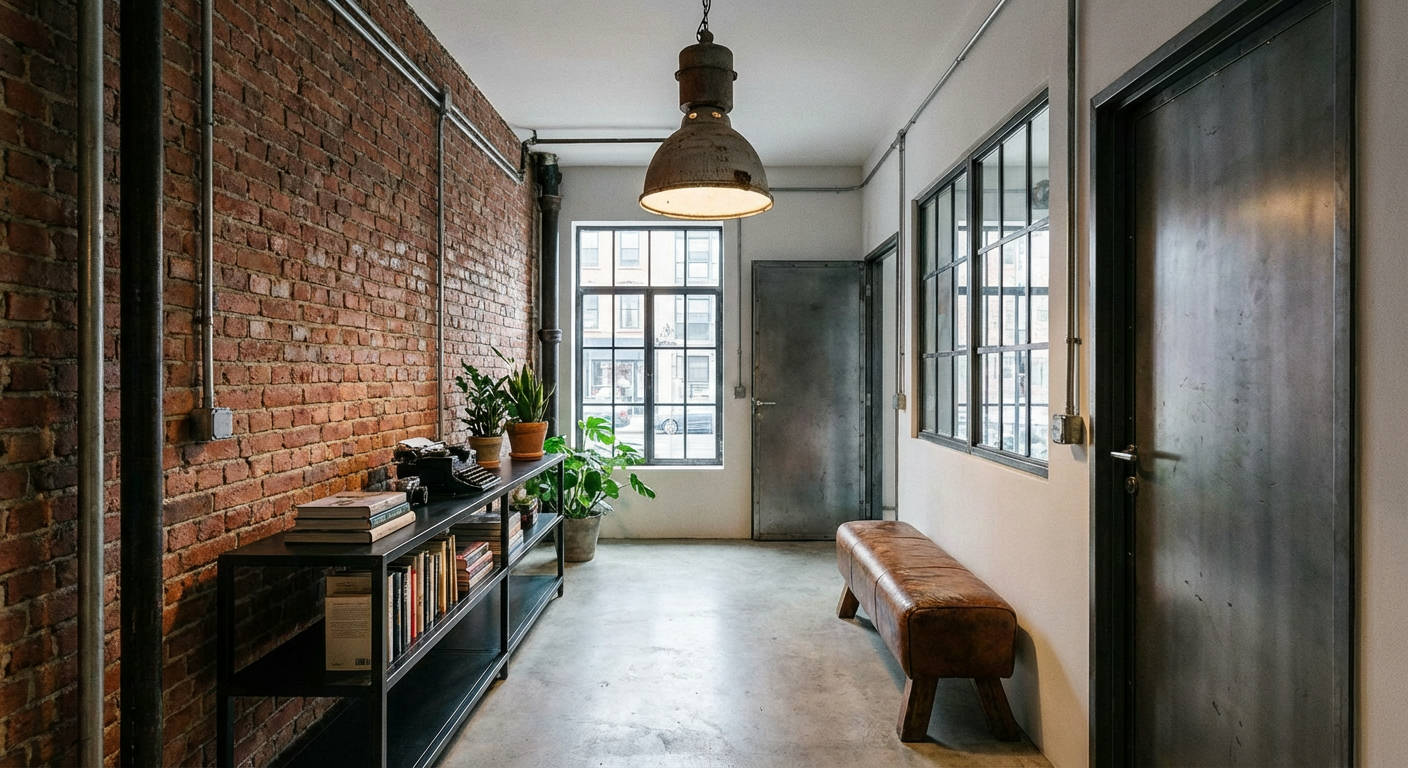 Industrial Chic Touches