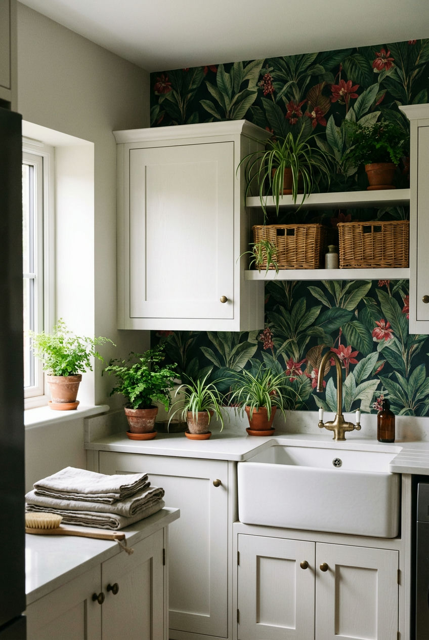 Bold Botanical Wall Coverings