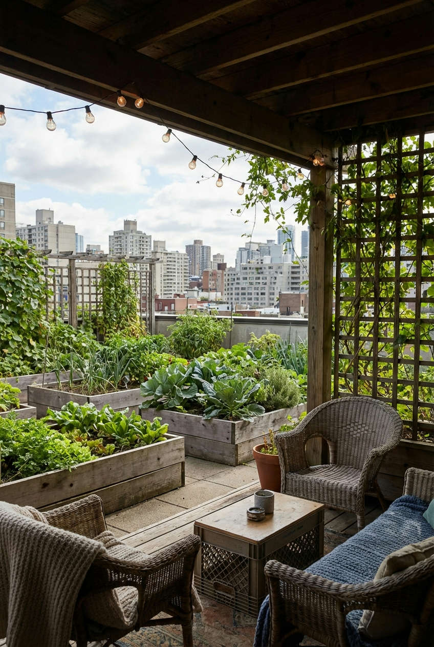 Urban Rooftop Farm