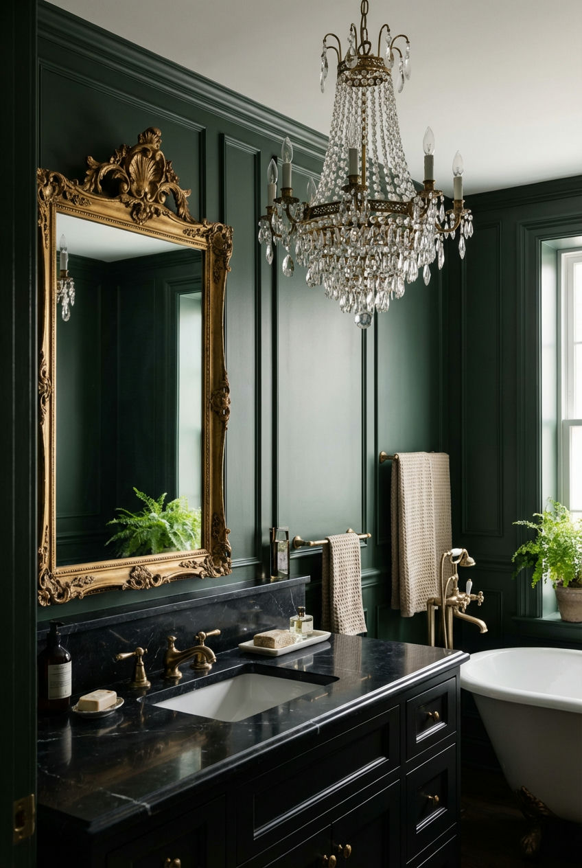 Luxurious Opulence with Dark Tones