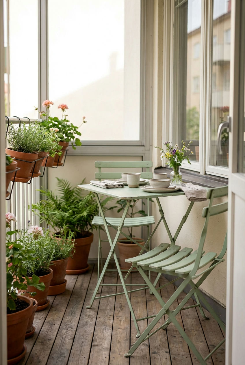 The Foldable Outdoor Dining Set
