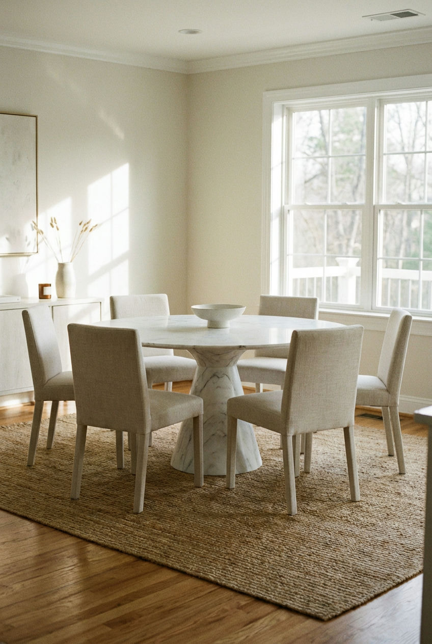 The Elegant Pedestal Table