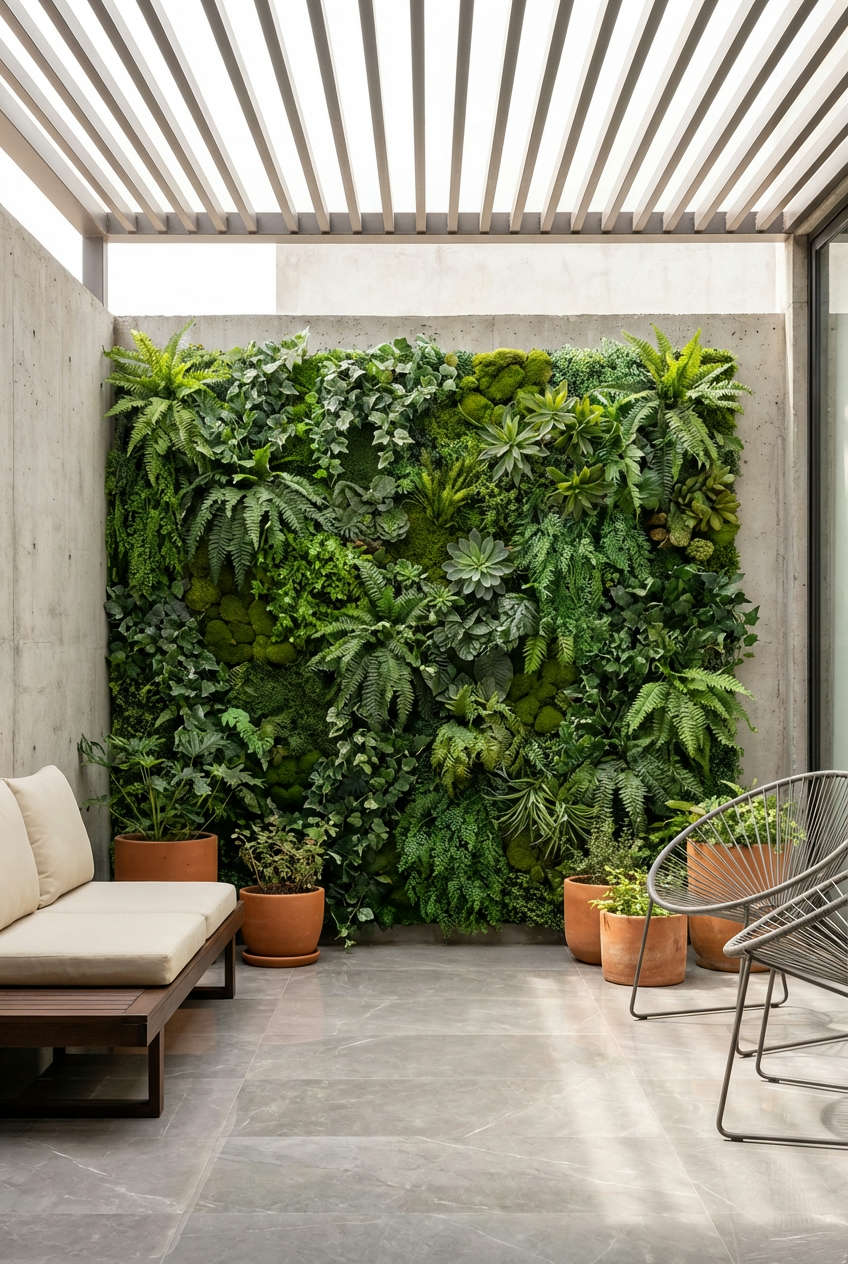 Faux Living Walls