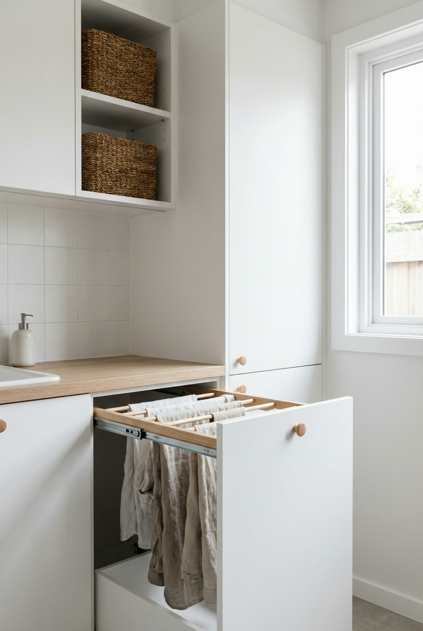 Pull-Out Drying Racks