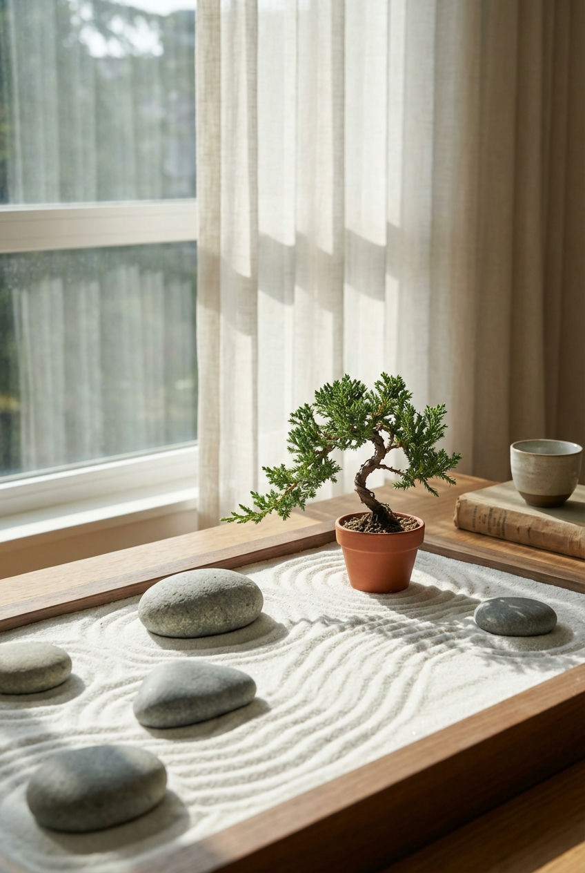 Zen Rock Garden Inspired