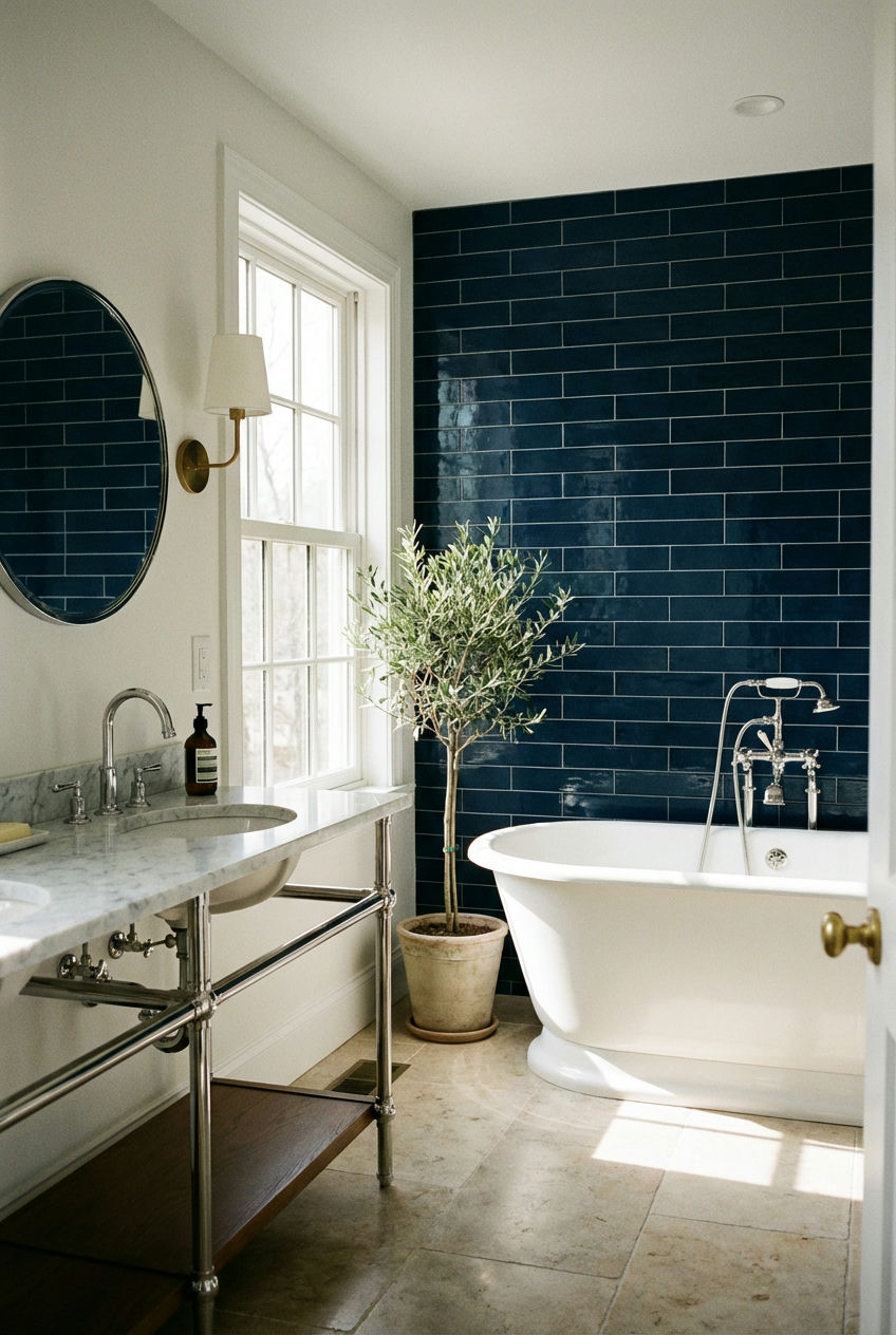 Bold Blue Elegance