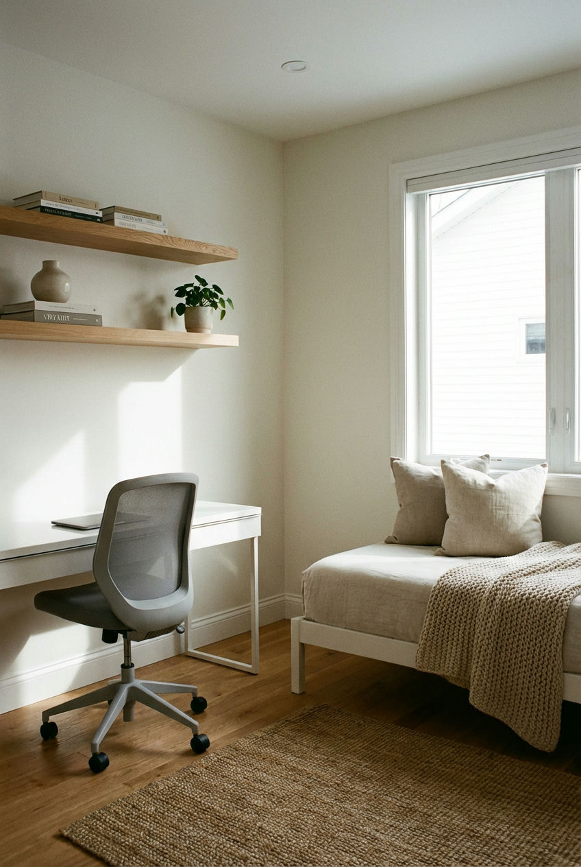 The Minimalist Home Office (Budget)
