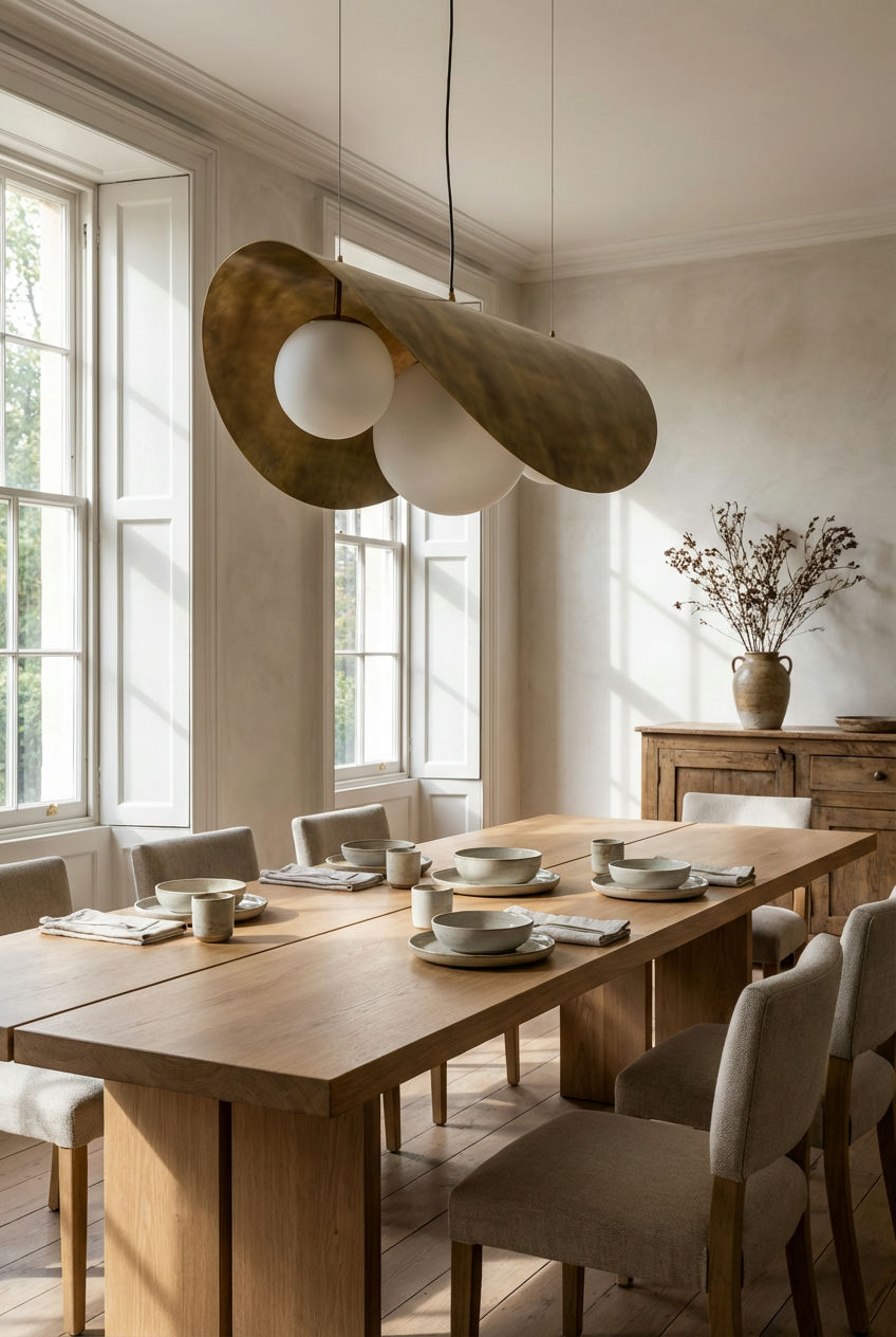 Sculptural Statement Lighting