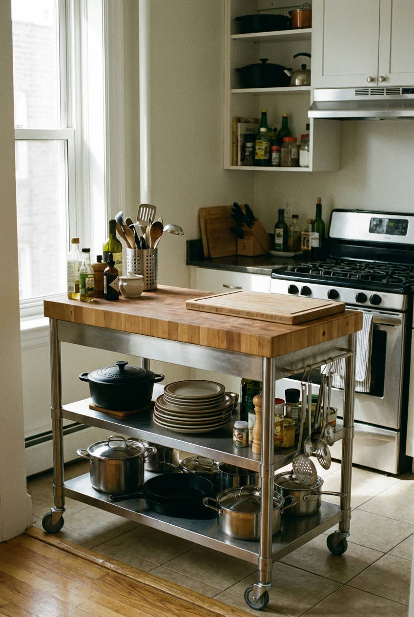 Rolling Kitchen Cart