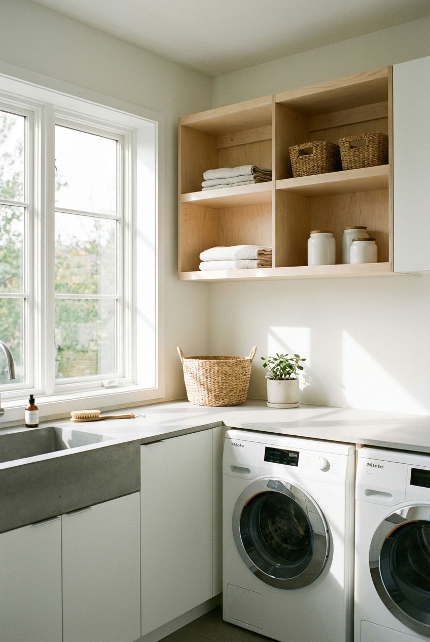 The Scandinavian Serenity Washroom
