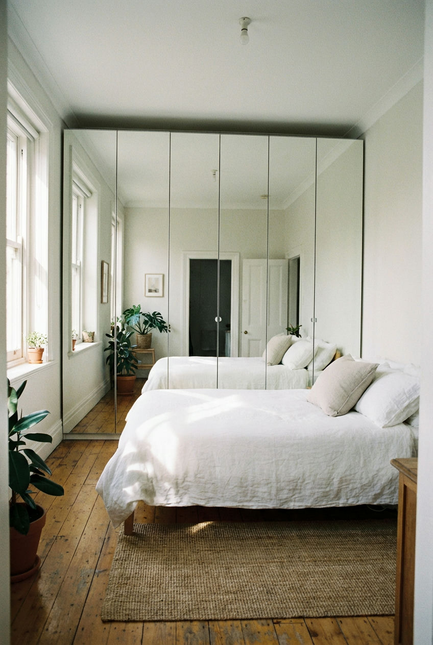 Mirrored Wardrobe Doors