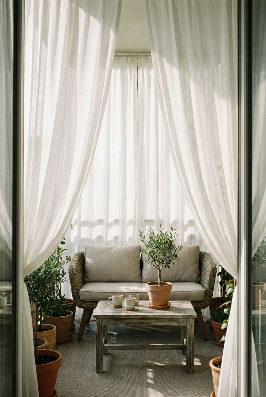 Curtained Alcove