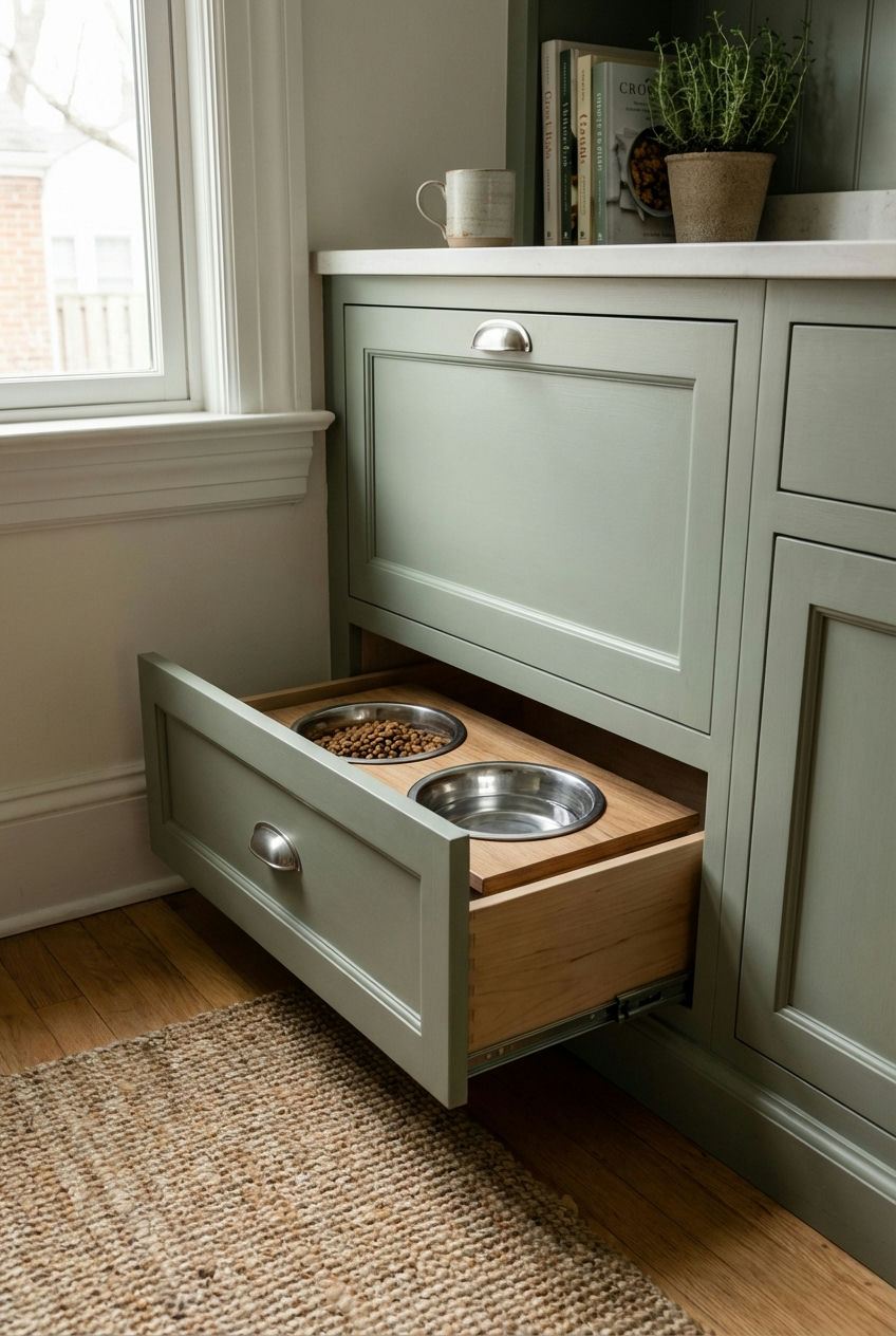 Tucked-Away-Pet-Feeding-Station
