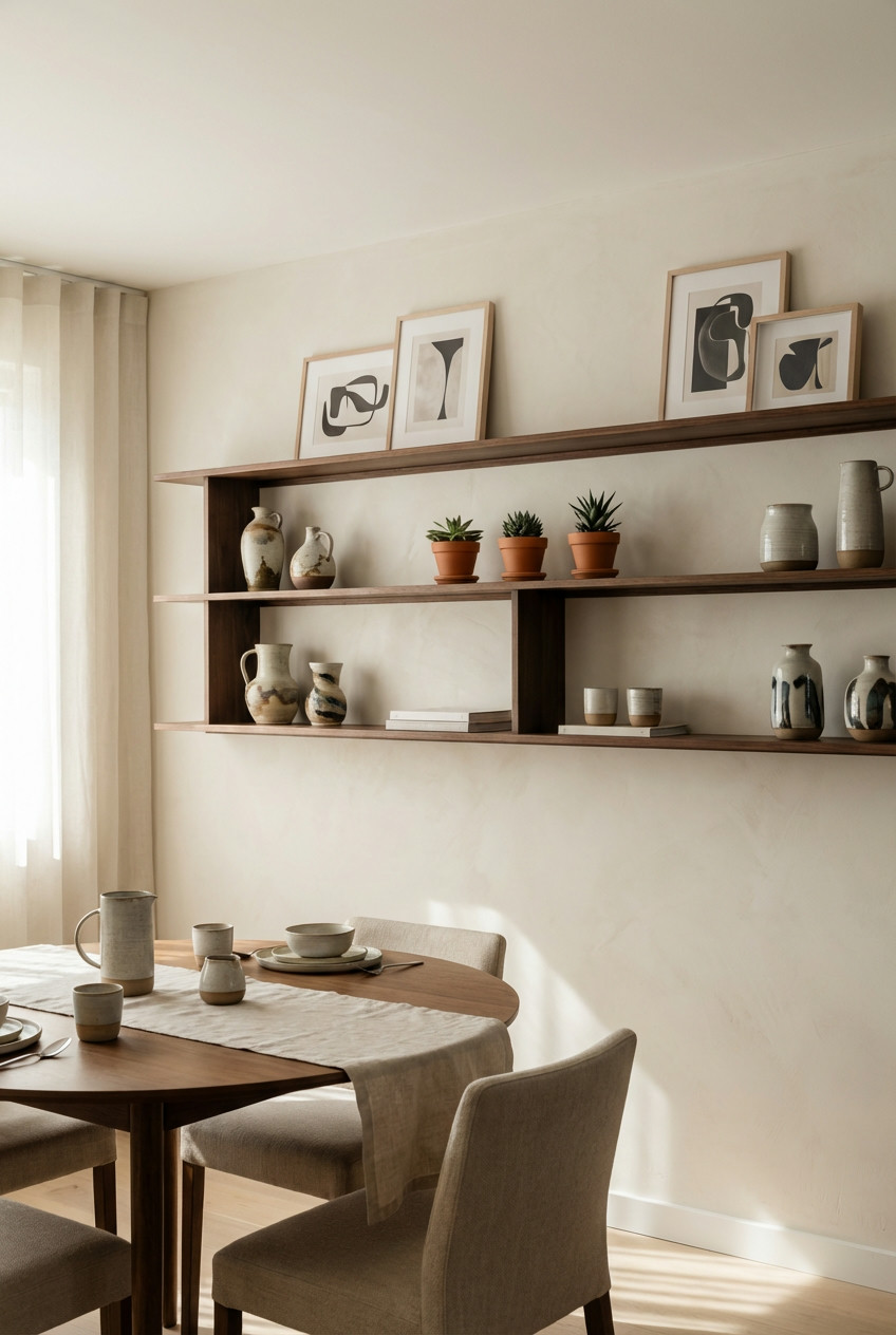 Floating Shelves for Display