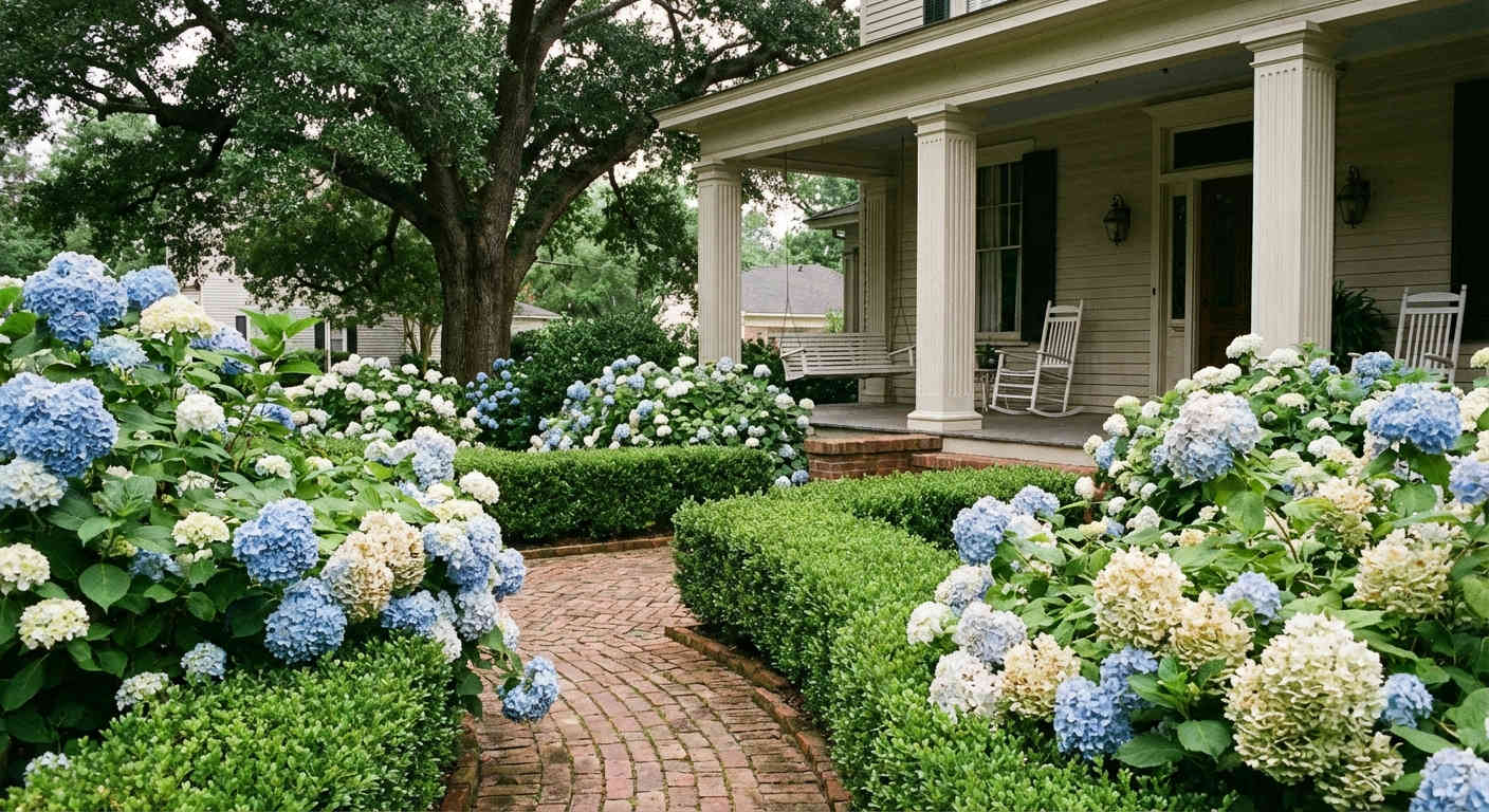 Southern-Charm-with-Hydrangeas