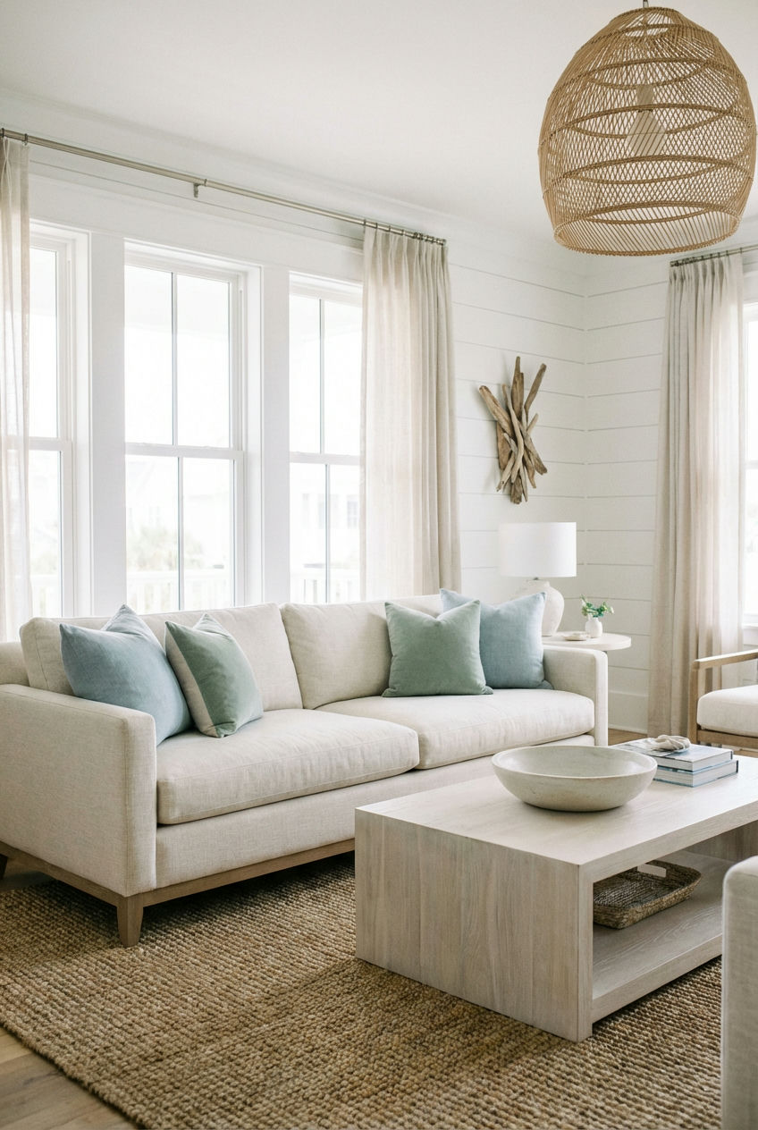 Coastal Farmhouse Touches