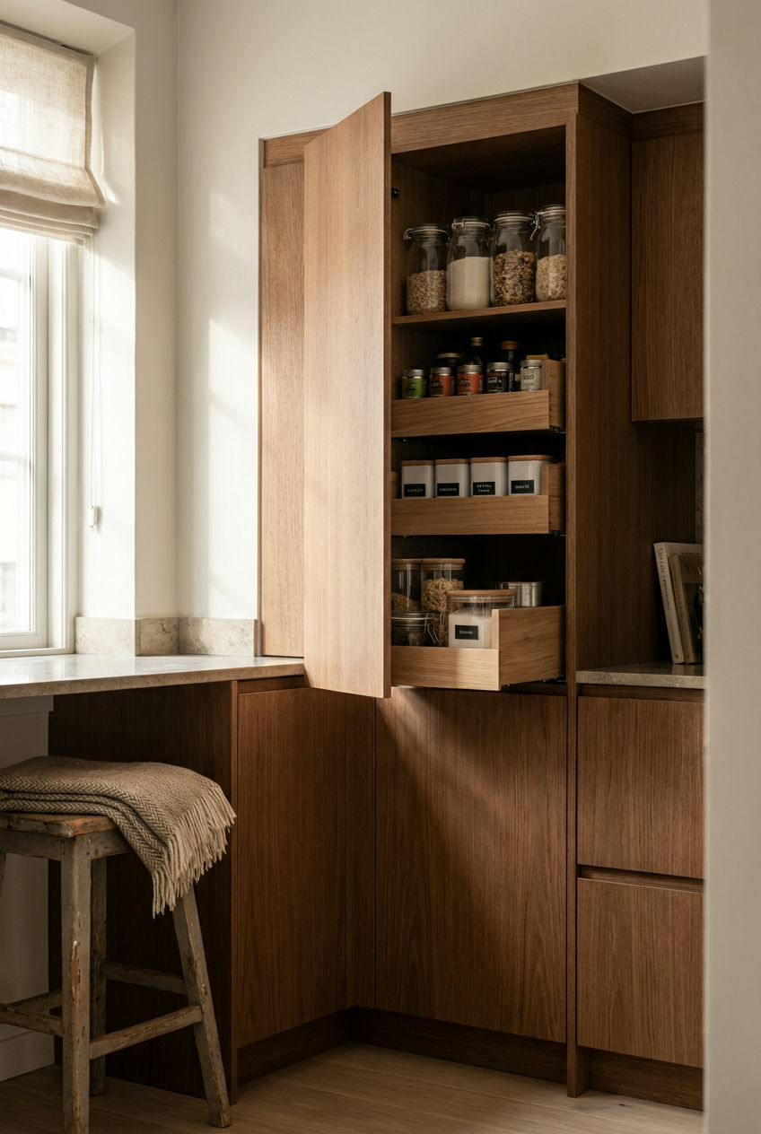 Clever Corner Pantry