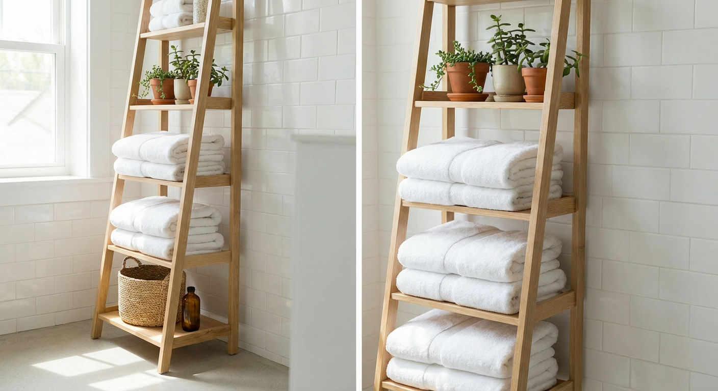 Ladder-Style-Shelving