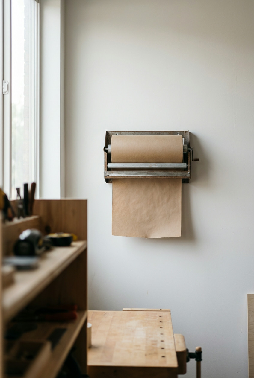 Pull-Down Paper Dispenser