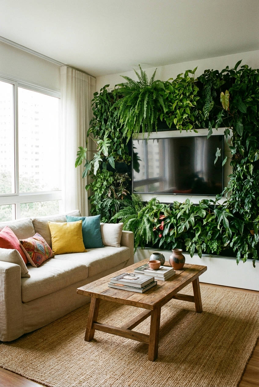Biophilic Green Wall