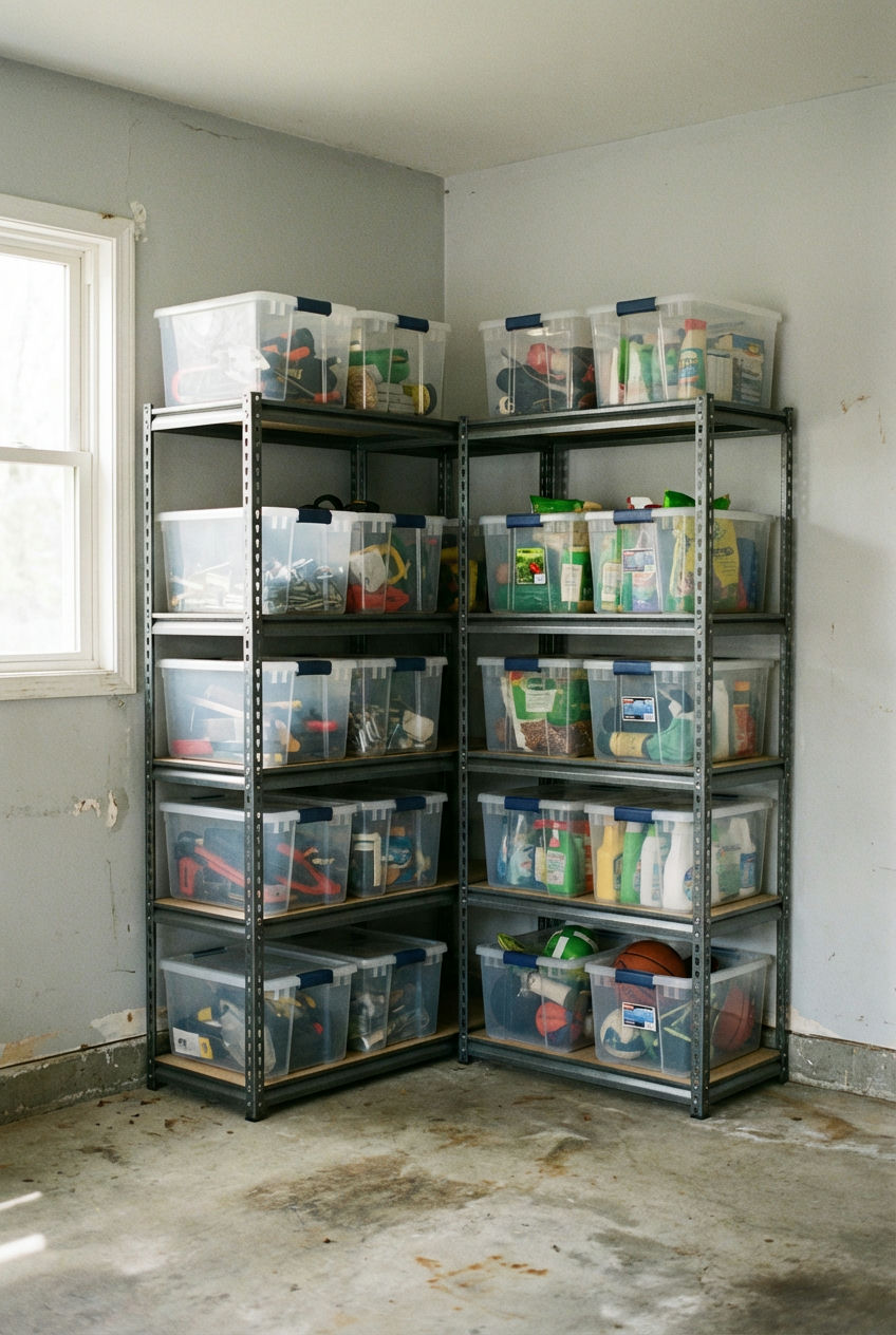 Corner Shelving Units