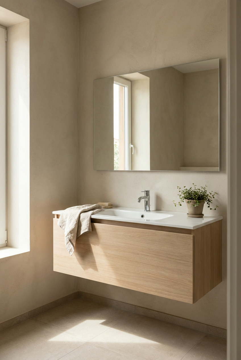 Floating Vanity Illusion