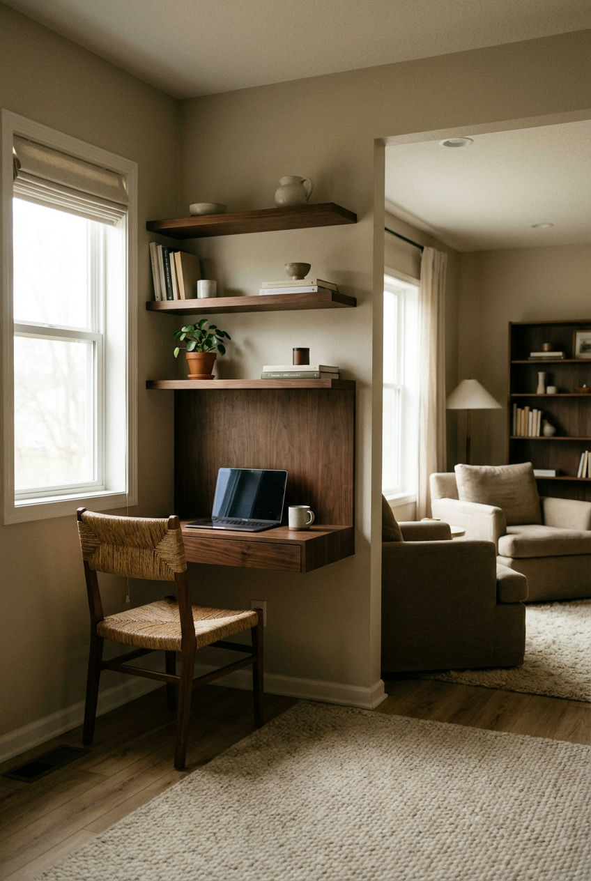 Integrated Home Office Nooks