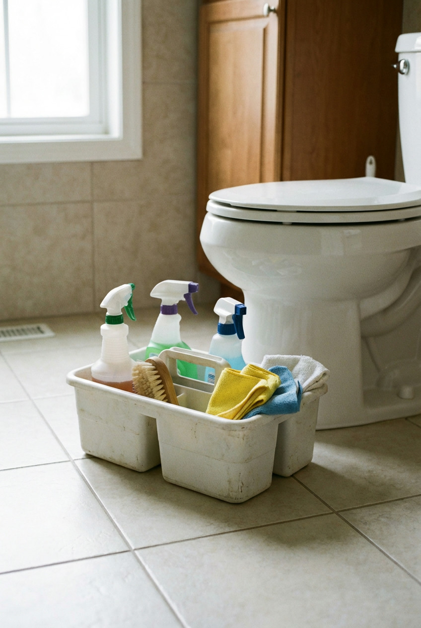 Caddies for Cleaning Supplies