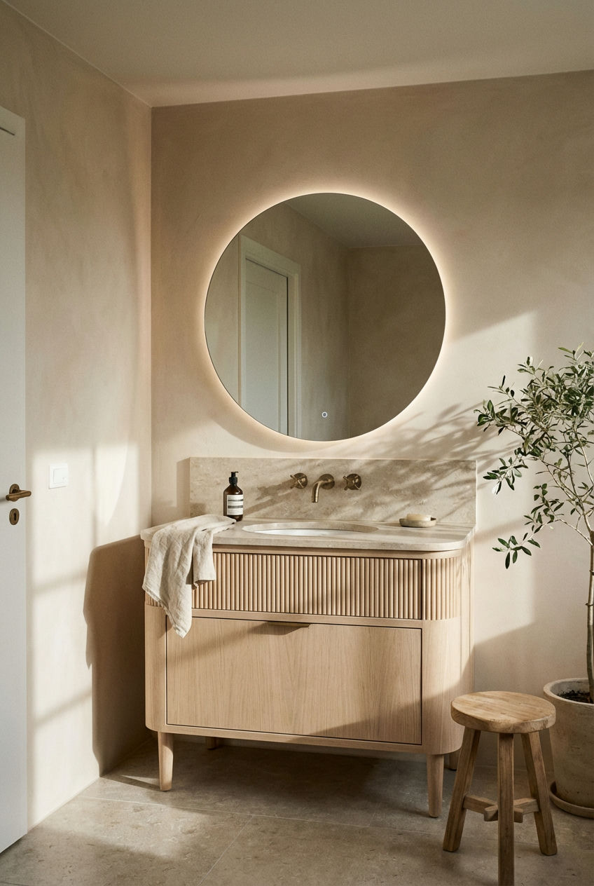 Fluted Details in Furniture & Finishes
