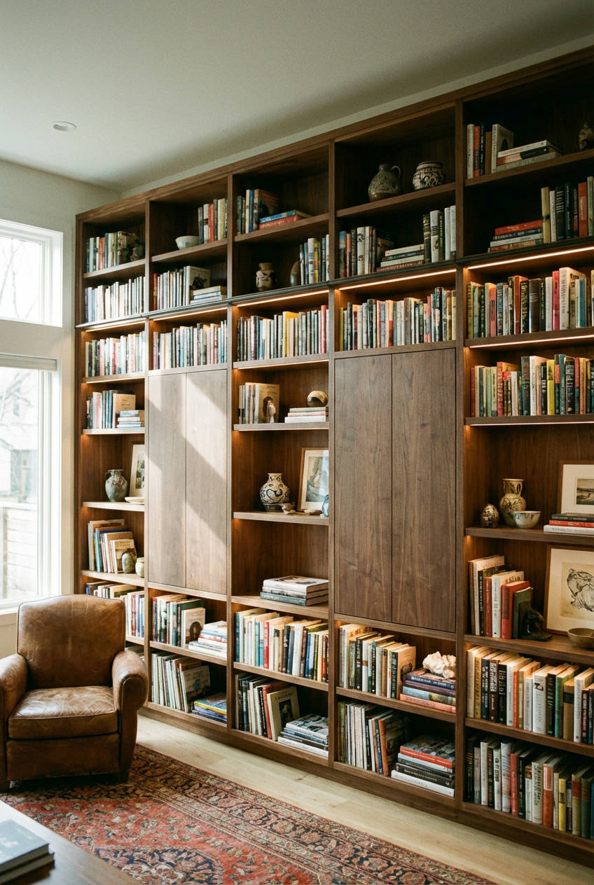 The Seamless Library Wall