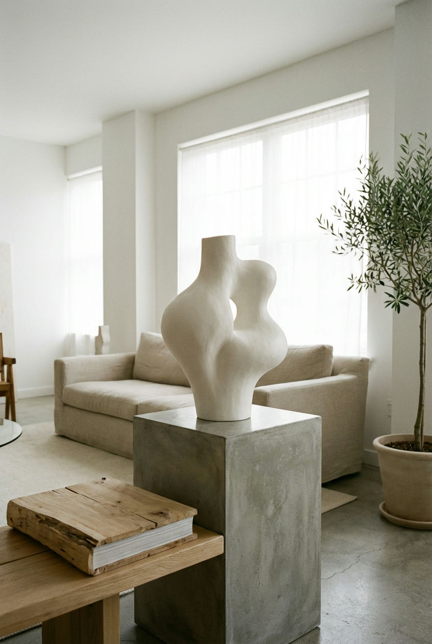 Thoughtful Placement of Sculptural Objects