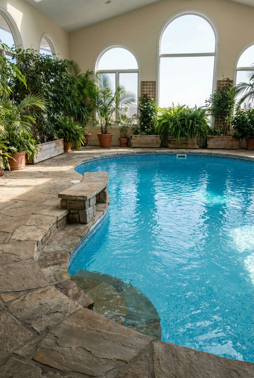 In-Ground Pool with Seating