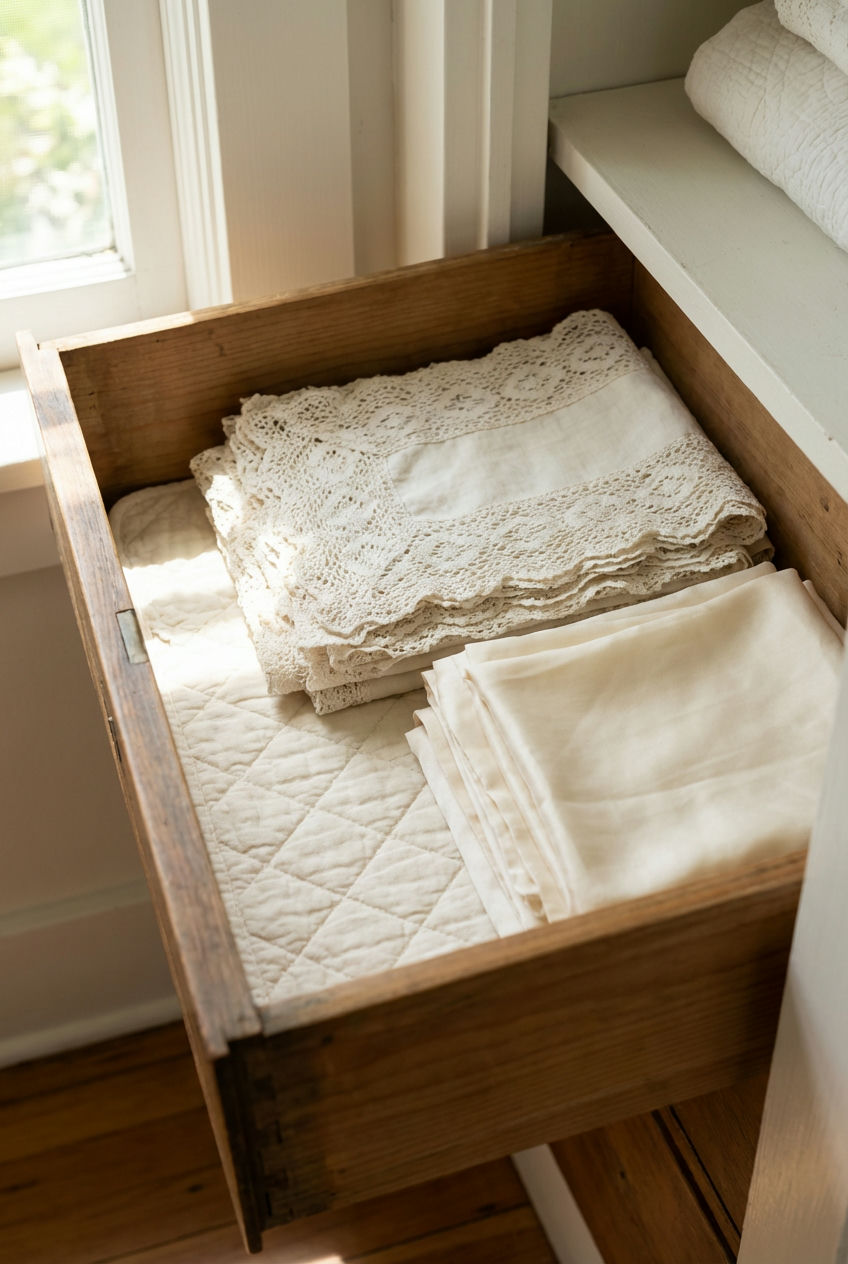 Drawer Liners for Delicate Textiles