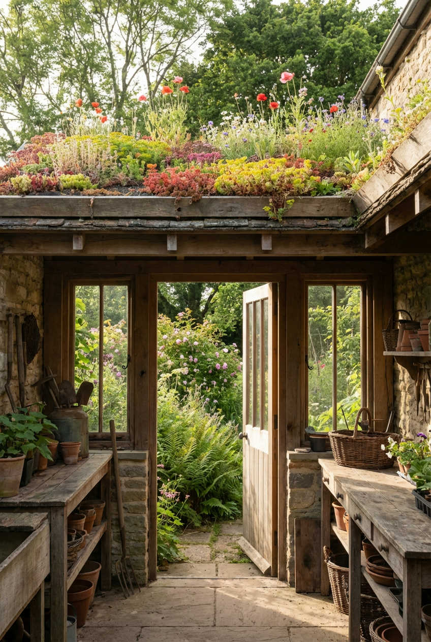 Green Roof Shed
