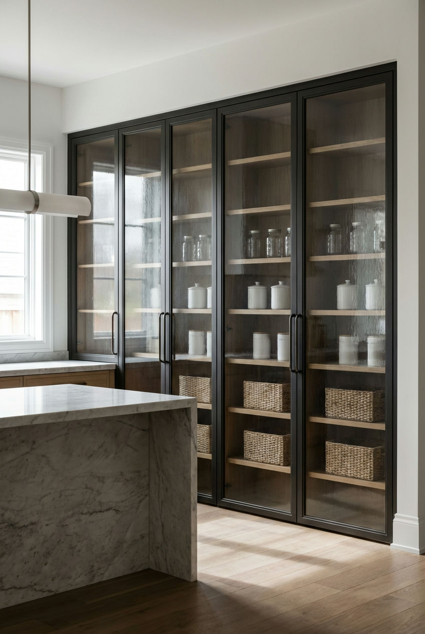 Transparent-Pantry-Doors