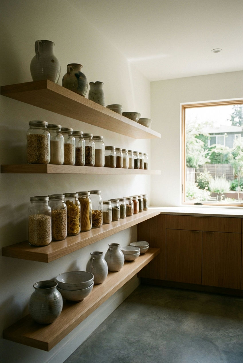 Open Shelving: A Minimalists-Dream