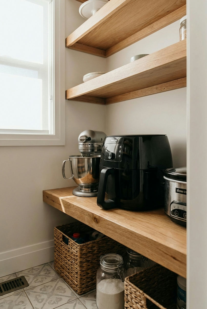 Smart Storage for Bulky Appliances