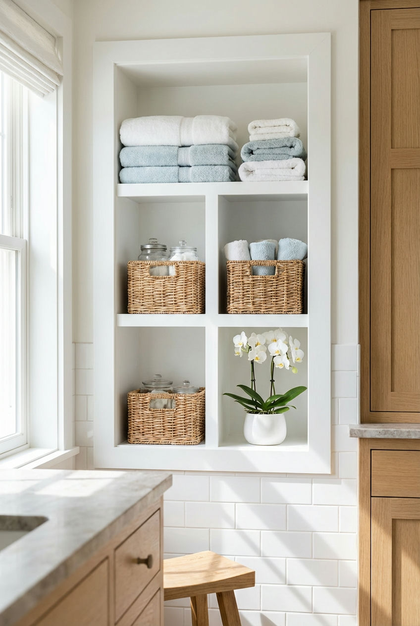 Bathroom Linen Storage