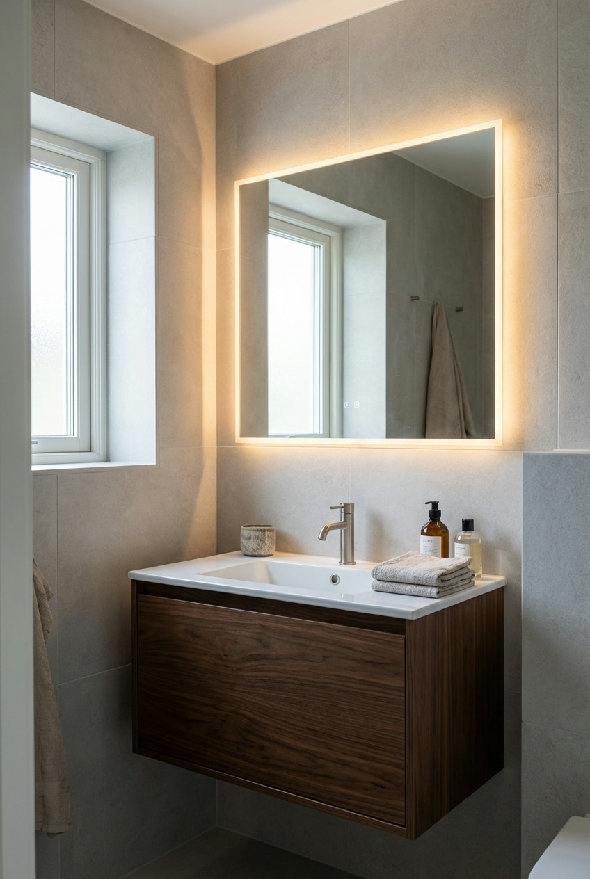 Integrated Lighting Mirror