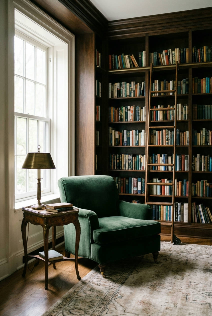 The Library Ladder Haven